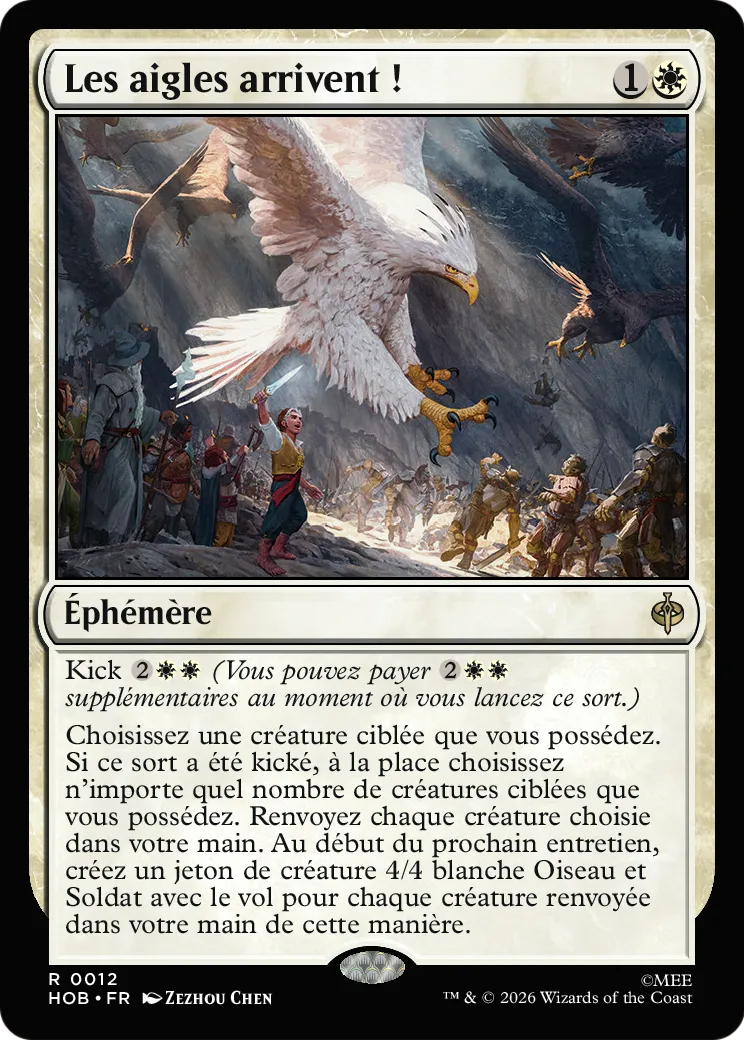 Les aigles arrivent ! — The Hobbit — Magic: The Gathering