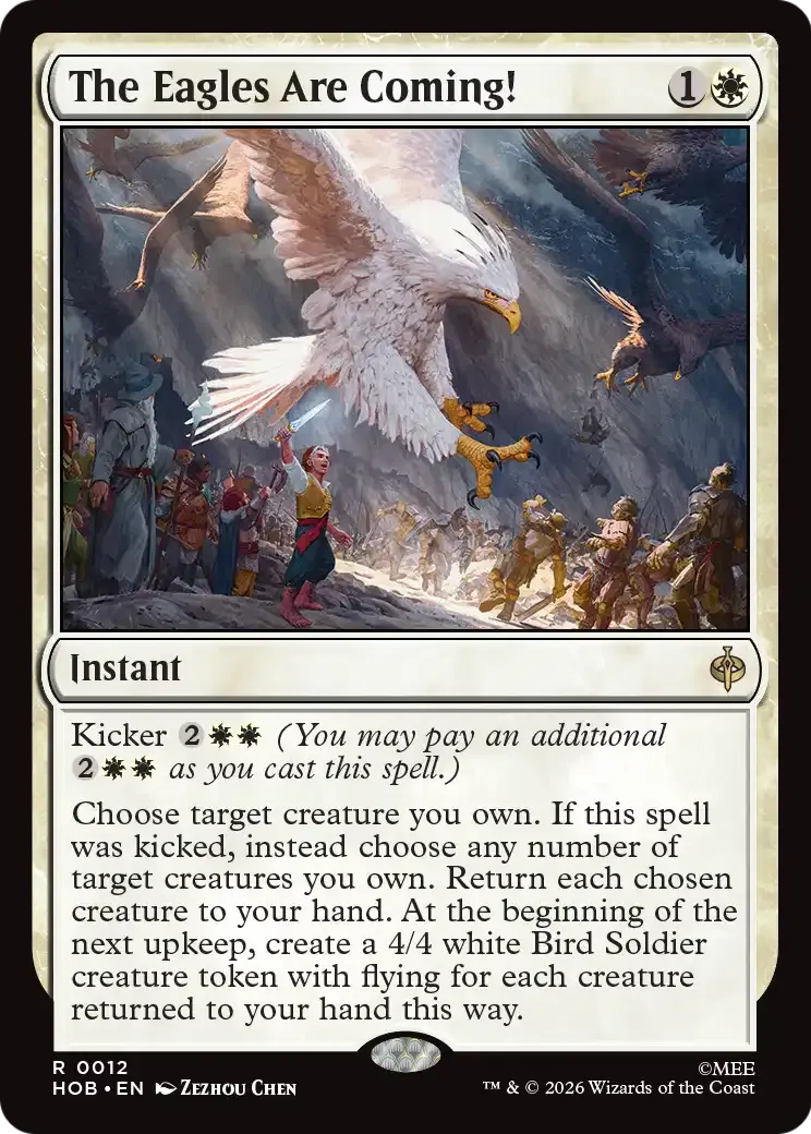 The Eagles Are Coming! — The Hobbit — Magic: The Gathering