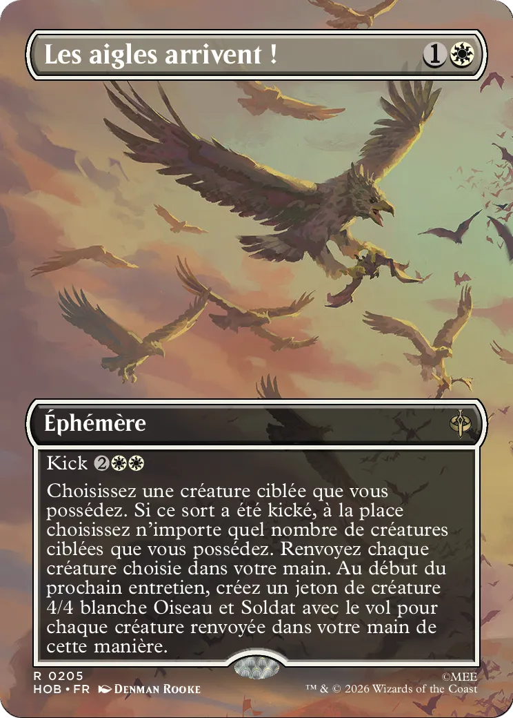 Les aigles arrivent ! — The Hobbit — Magic: The Gathering