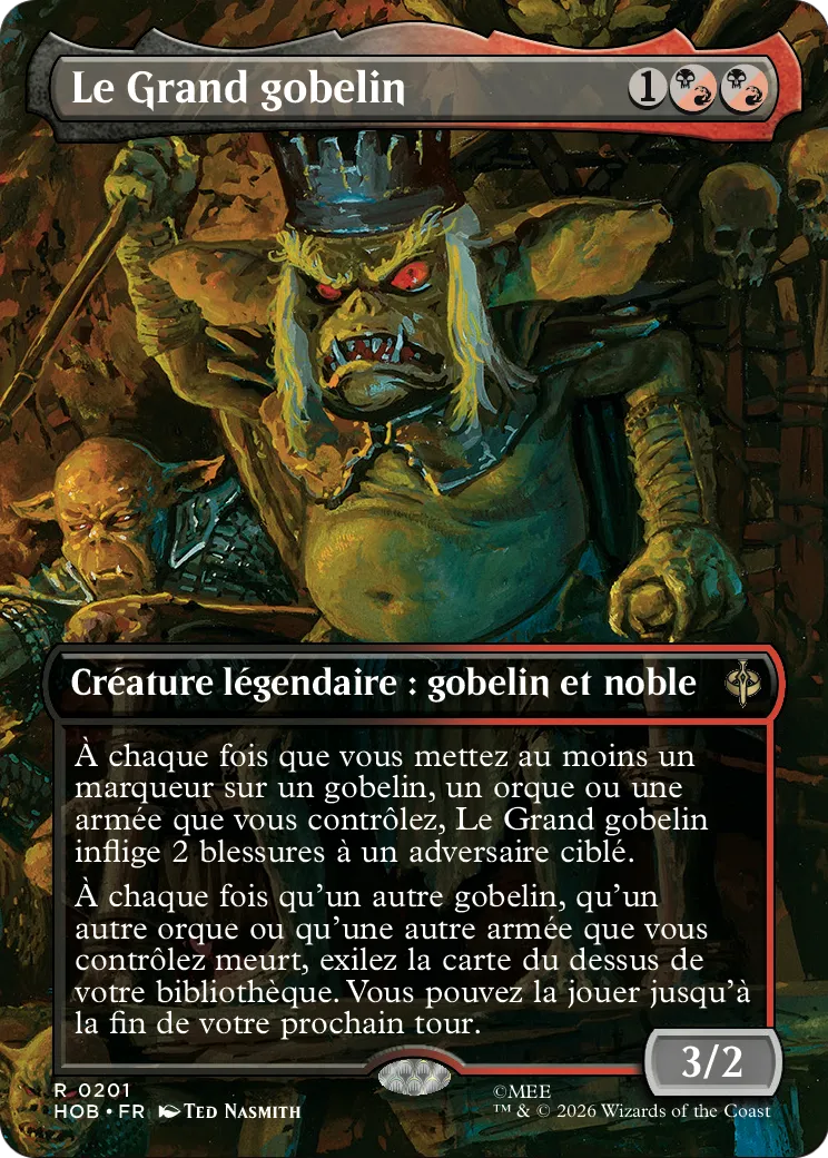 Le Grand gobelin — The Hobbit — Magic: The Gathering