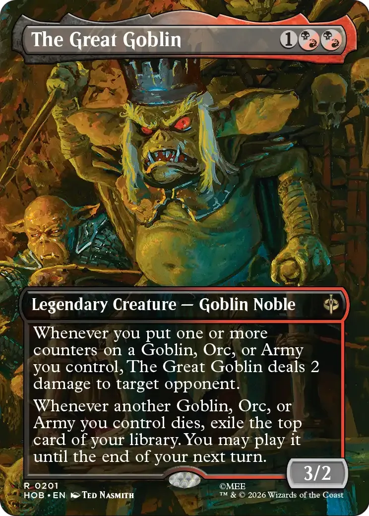 Le Grand gobelin — The Hobbit — Magic: The Gathering