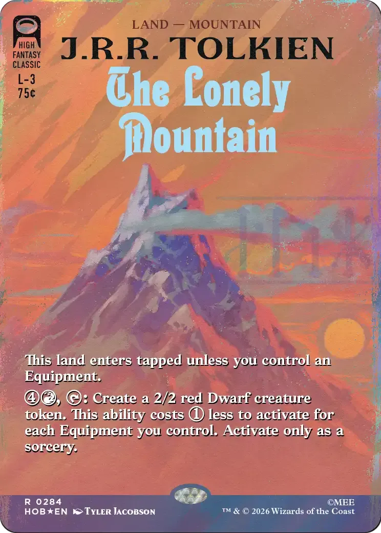 La Montagne Solitaire — The Hobbit — Magic: The Gathering
