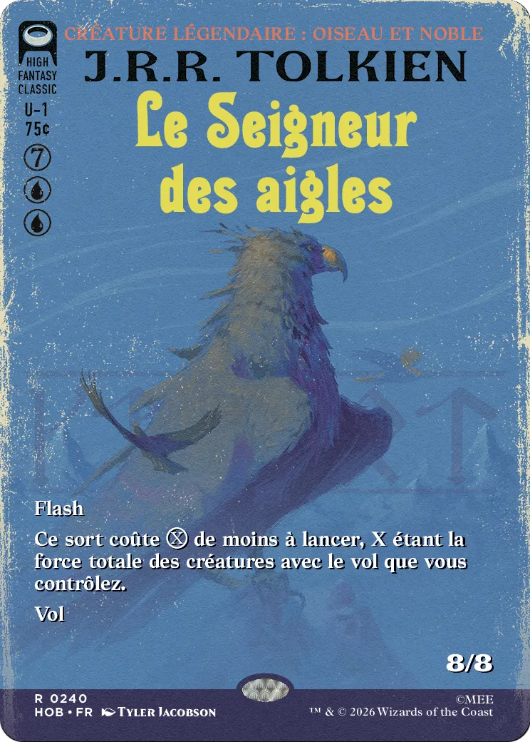 Le Seigneur des aigles — The Hobbit — Magic: The Gathering