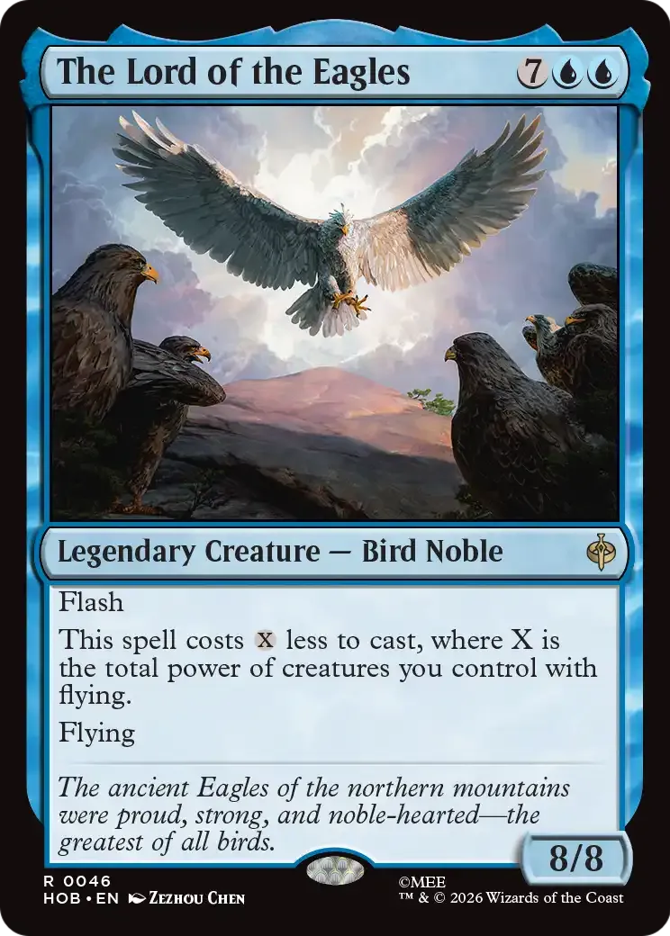 Le Seigneur des aigles — The Hobbit — Magic: The Gathering