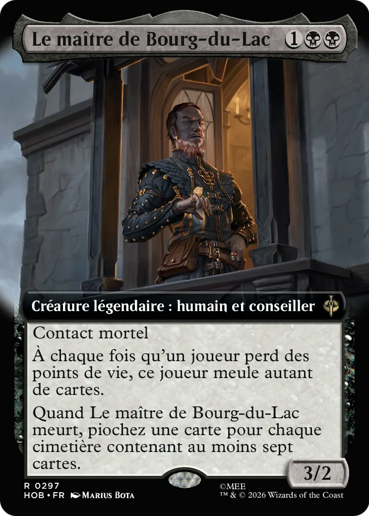Le maître de Bourg-du-Lac — The Hobbit — Magic: The Gathering