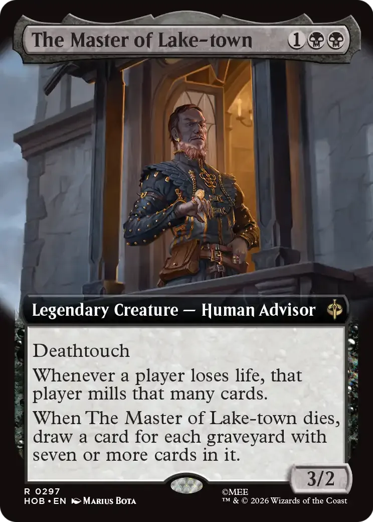 The Master of Lake-town — The Hobbit — Magic: The Gathering