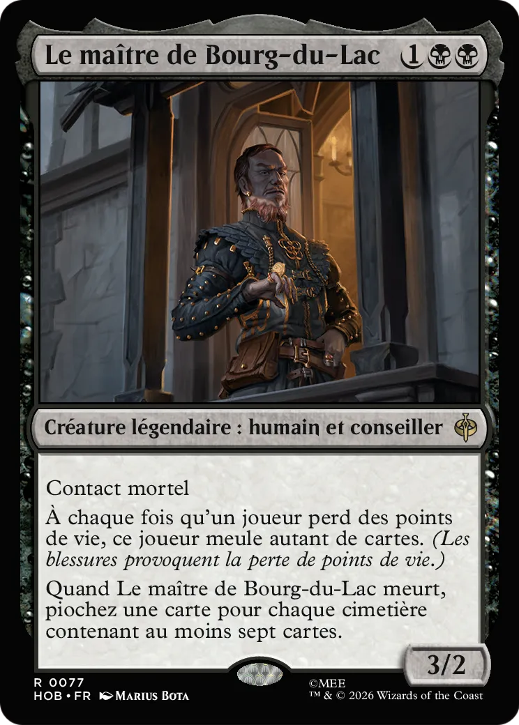 Le maître de Bourg-du-Lac — The Hobbit — Magic: The Gathering