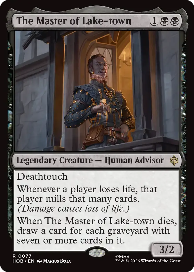The Master of Lake-town — The Hobbit — Magic: The Gathering