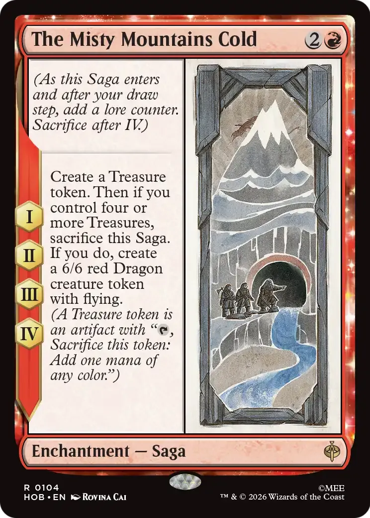 The Misty Mountains Cold — The Hobbit — Magic: The Gathering