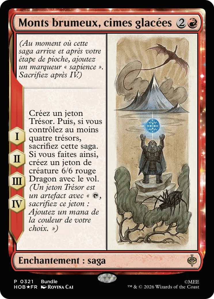 Monts brumeux, cimes glacées — The Hobbit — Magic: The Gathering