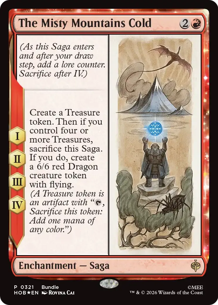 Monts brumeux, cimes glacées — The Hobbit — Magic: The Gathering