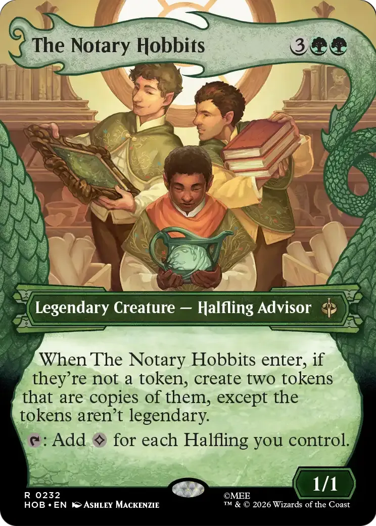 The Notary Hobbits — The Hobbit — Magic: The Gathering