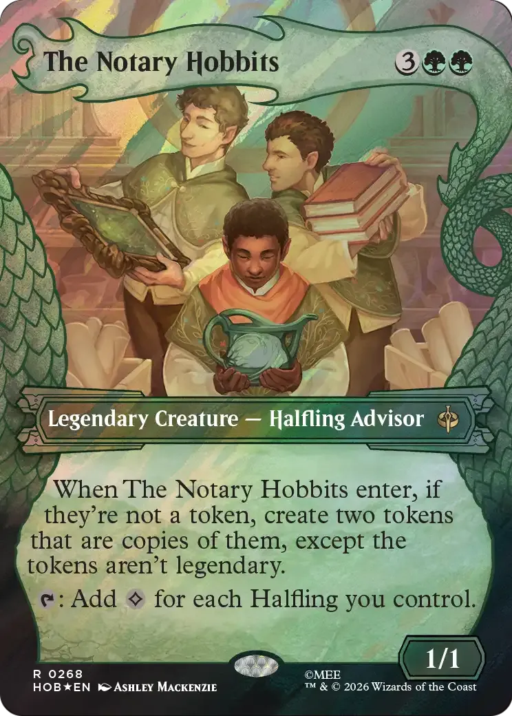 Les hobbits notaires — The Hobbit — Magic: The Gathering