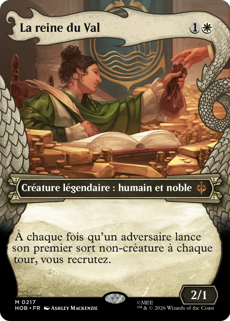La reine du Val — The Hobbit — Magic: The Gathering