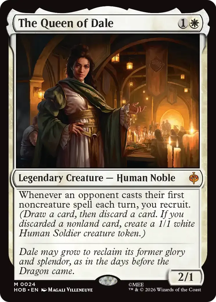 La reine du Val — The Hobbit — Magic: The Gathering