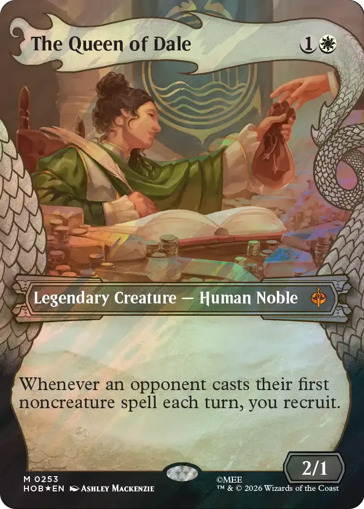 La reine du Val — The Hobbit — Magic: The Gathering