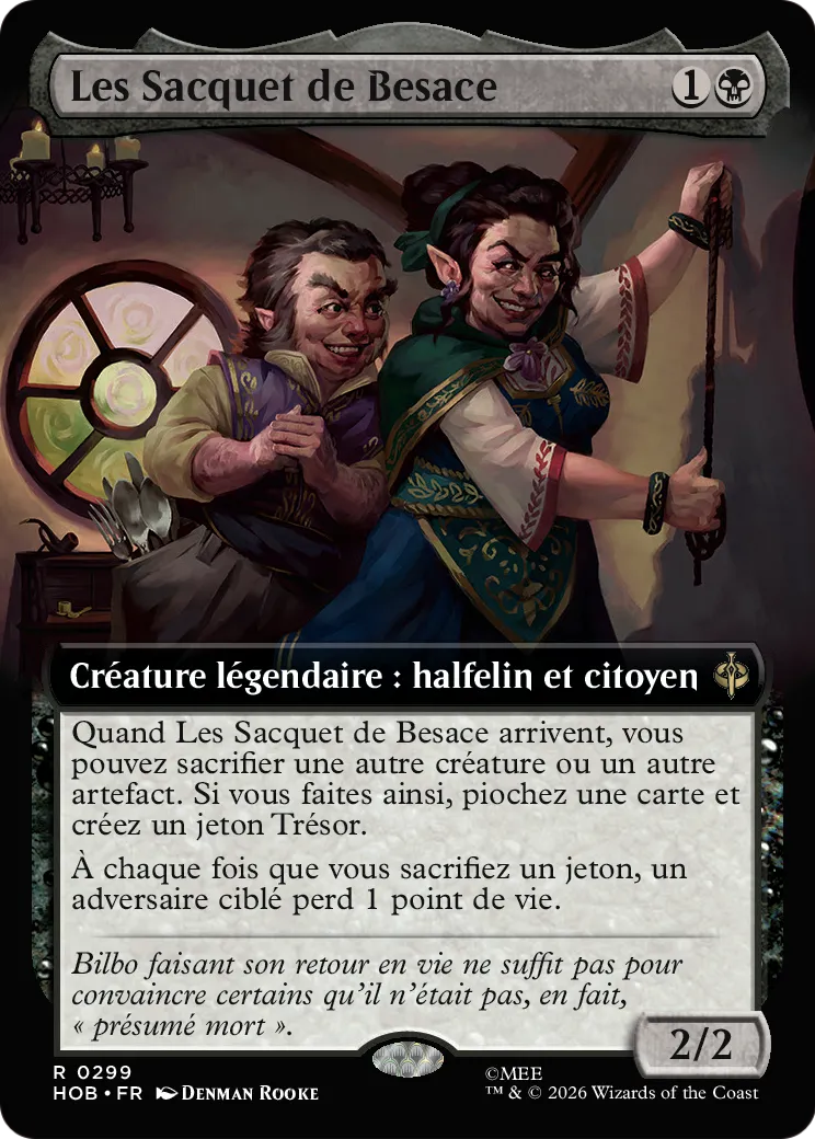 Les Sacquet de Besace — The Hobbit — Magic: The Gathering