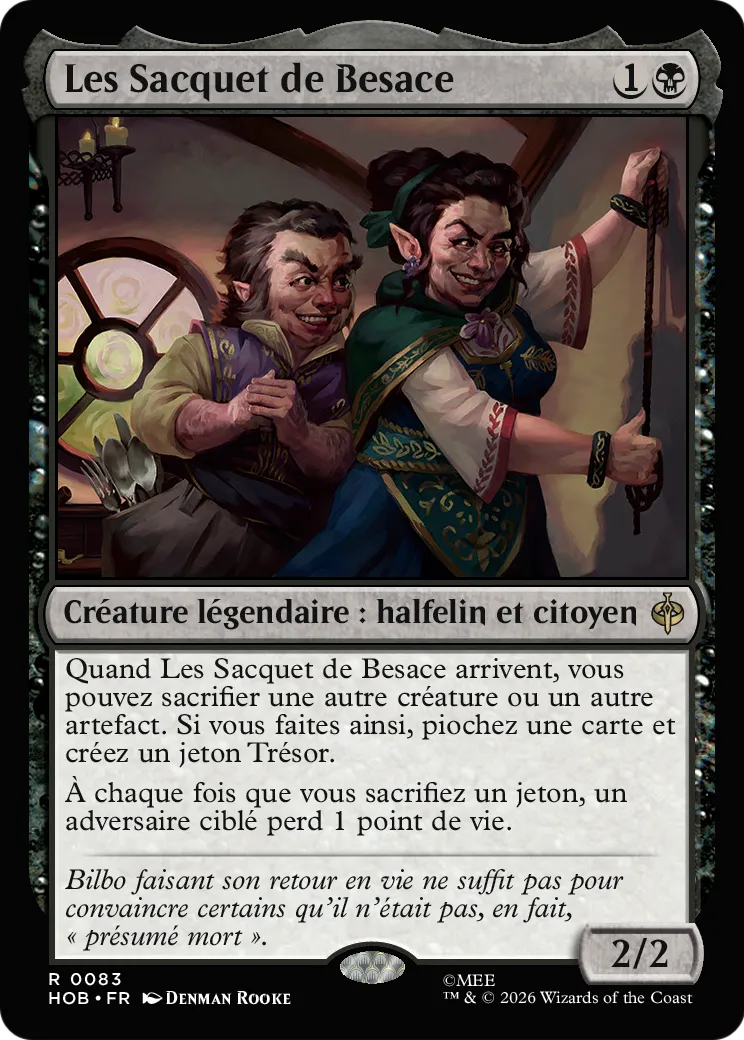 Les Sacquet de Besace — The Hobbit — Magic: The Gathering