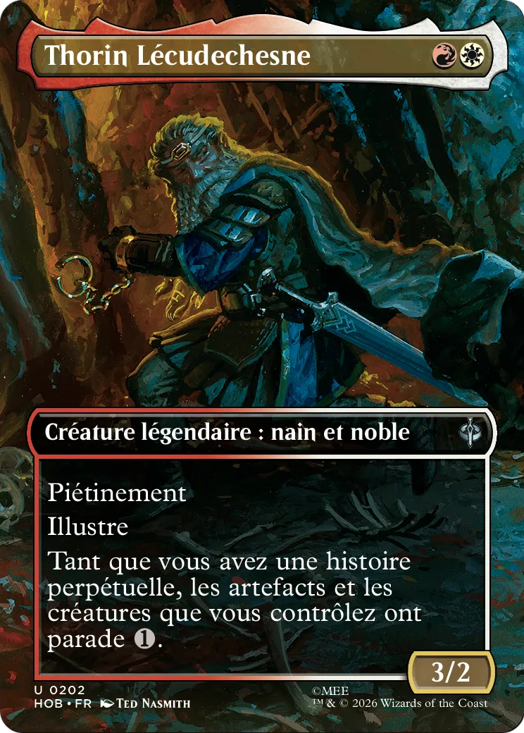 Thorin Lécudechesne — The Hobbit — Magic: The Gathering