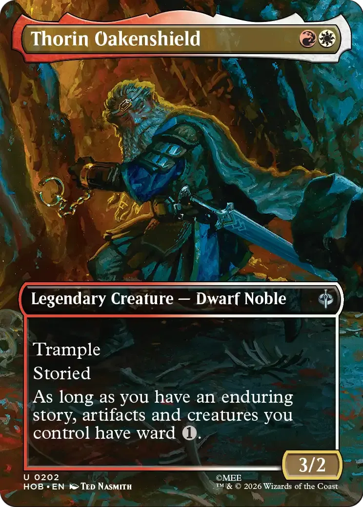 Thorin Lécudechesne — The Hobbit — Magic: The Gathering