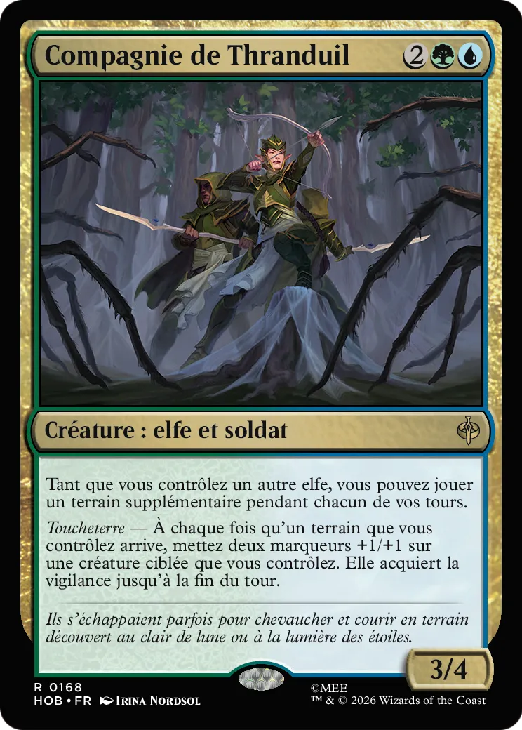 Compagnie de Thranduil from The Hobbit - Magic: The Gathering