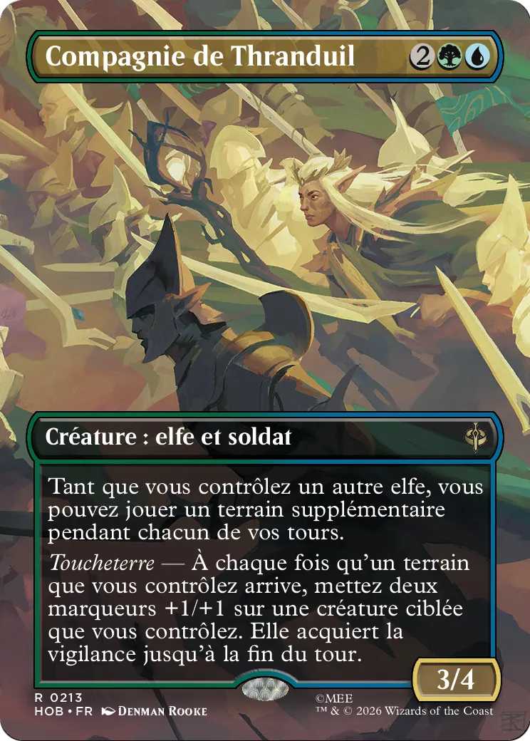 Compagnie de Thranduil — The Hobbit — Magic: The Gathering