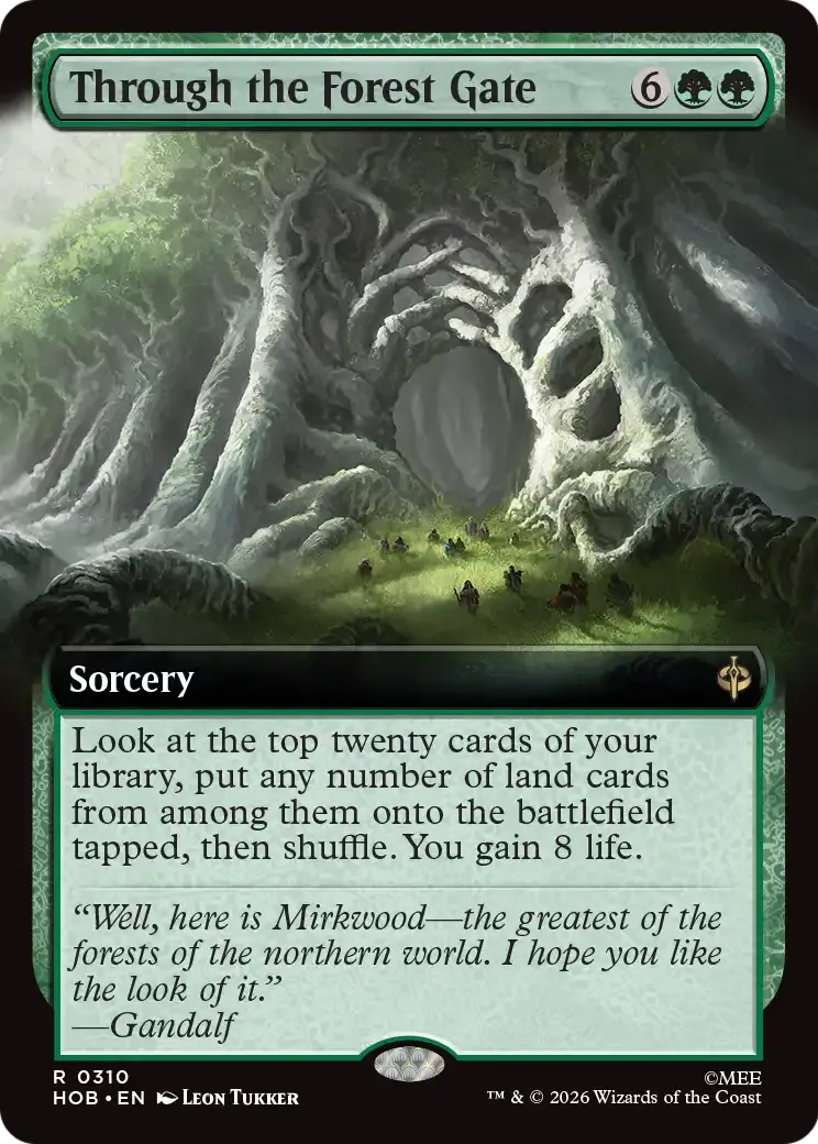 Through the Forest Gate — The Hobbit — Magic: The Gathering