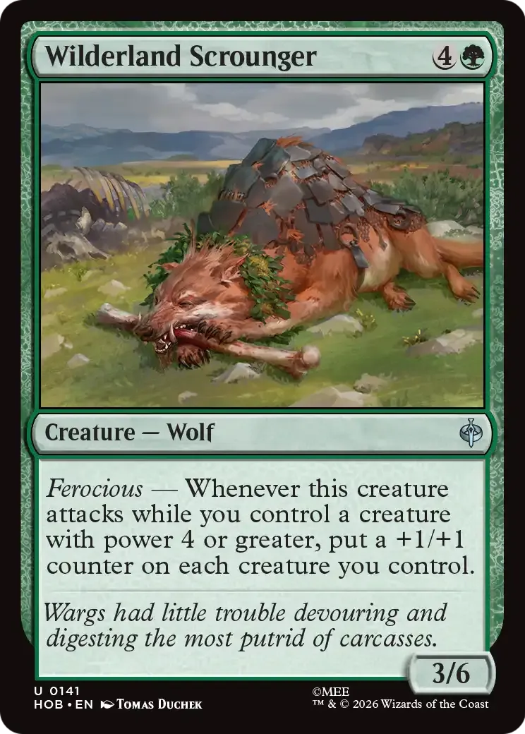 Profiteur de la Contrée Sauvage — The Hobbit — Magic: The Gathering