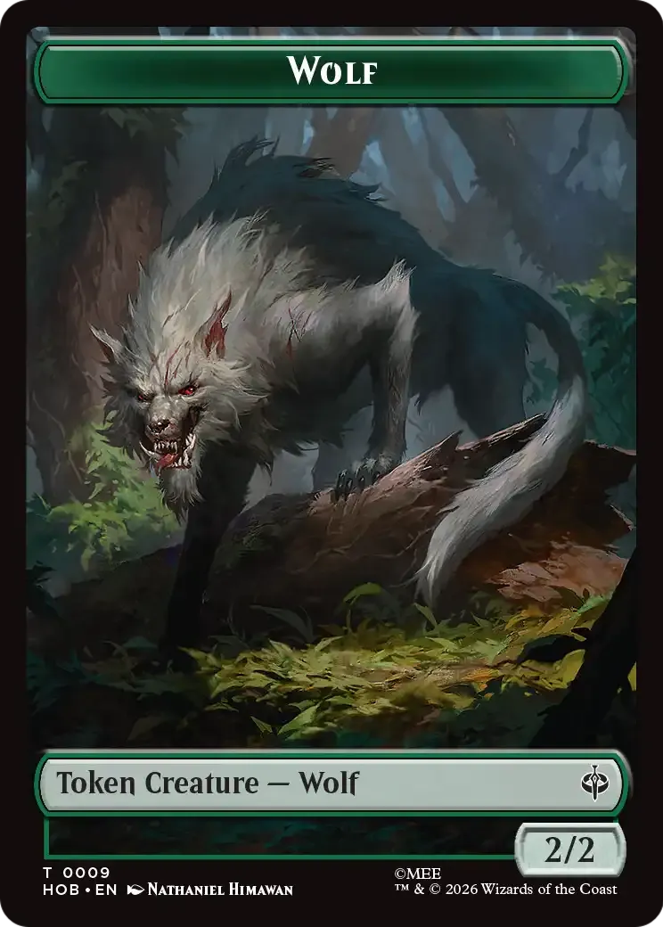 Wolf — The Hobbit — Magic: The Gathering