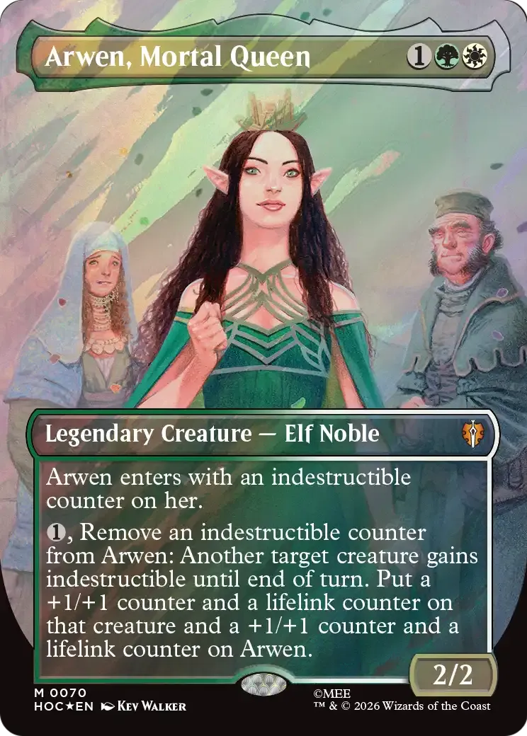Arwen, reine mortelle — The Hobbit Eternal — Magic: The Gathering