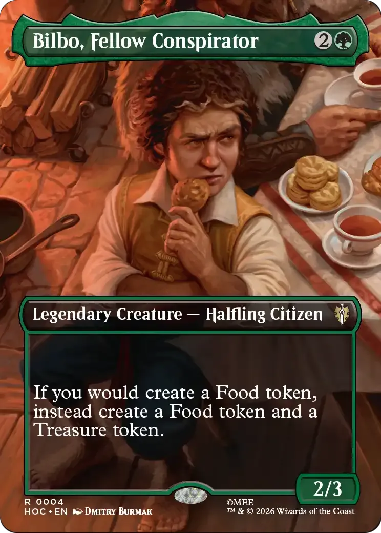 Bilbo, compère conspirateur — The Hobbit Eternal — Magic: The Gathering
