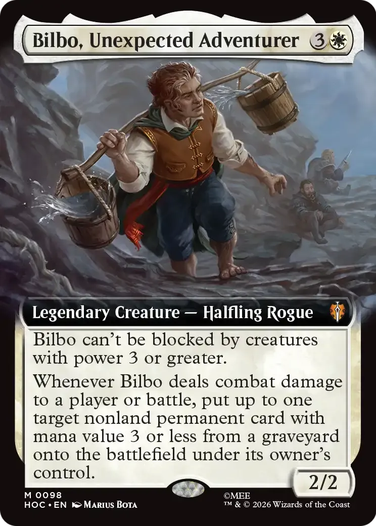 Bilbo, Unexpected Adventurer — The Hobbit Eternal — Magic: The Gathering