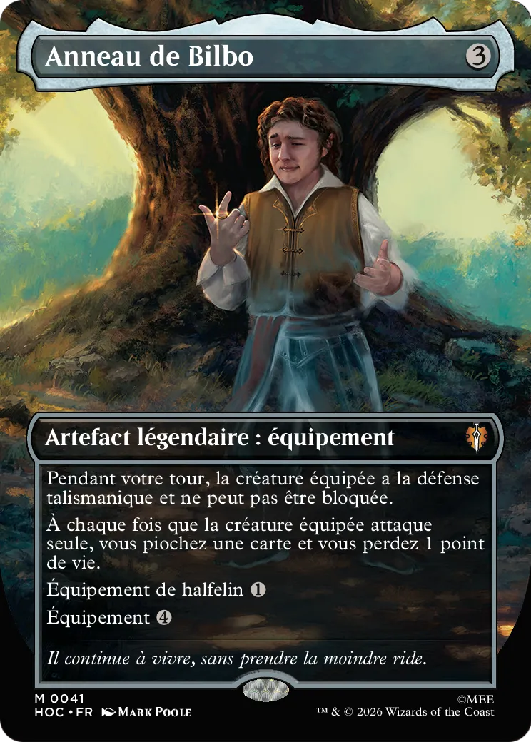 Anneau de Bilbo — The Hobbit Eternal — Magic: The Gathering
