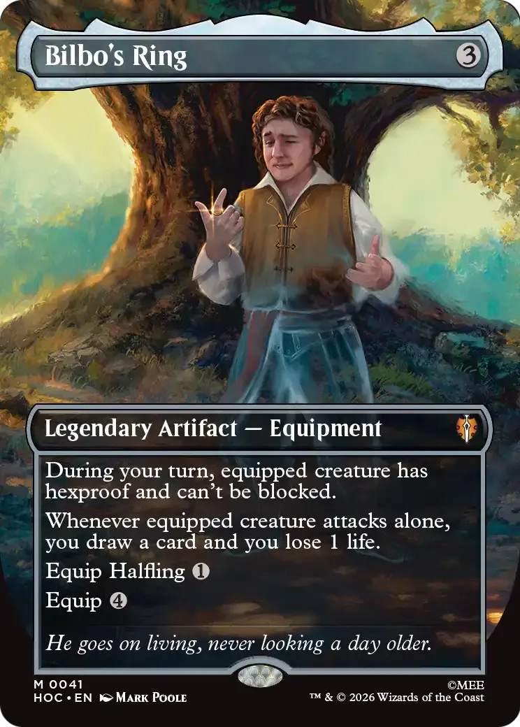 Bilbo's Ring — The Hobbit Eternal — Magic: The Gathering