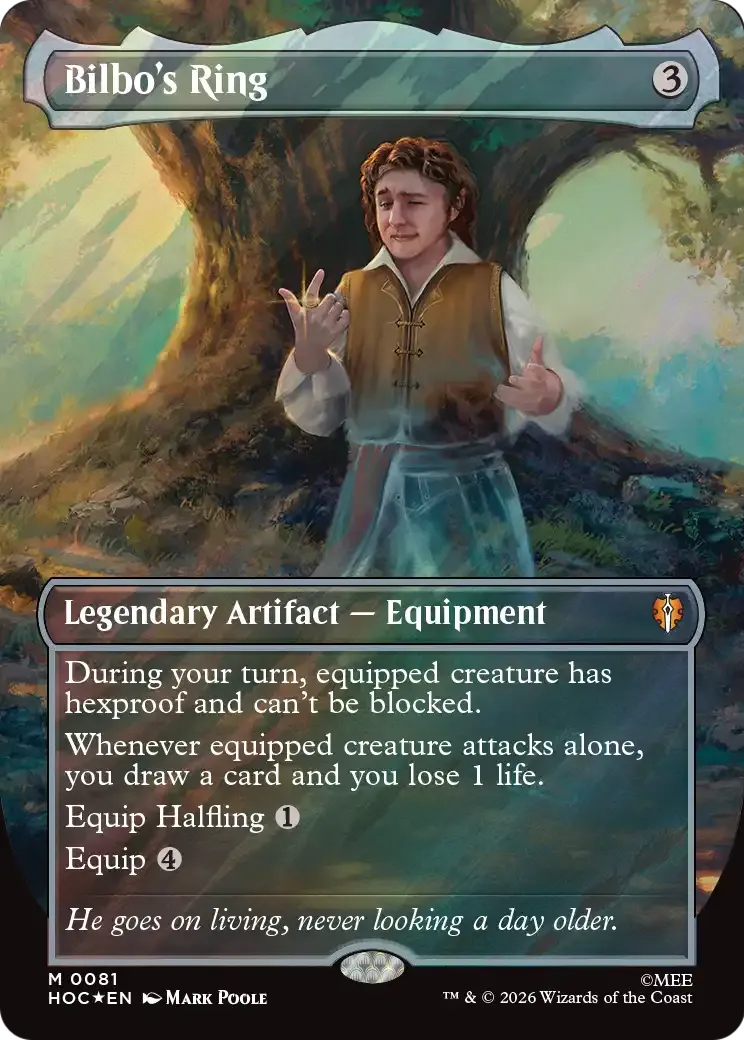 Anneau de Bilbo — The Hobbit Eternal — Magic: The Gathering