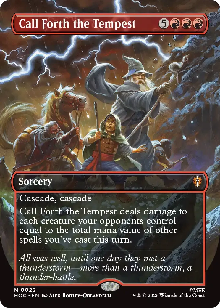 Call Forth the Tempest — The Hobbit Eternal — Magic: The Gathering