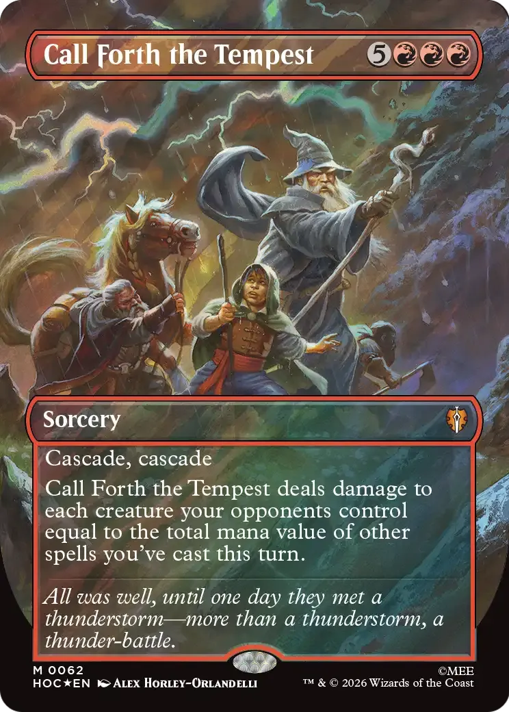 Call Forth the Tempest — The Hobbit Eternal — Magic: The Gathering
