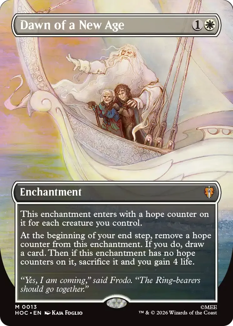 Dawn of a New Age — The Hobbit Eternal — Magic: The Gathering