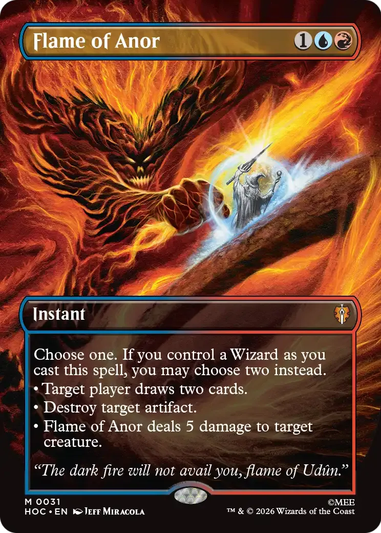 Flame of Anor — The Hobbit Eternal — Magic: The Gathering