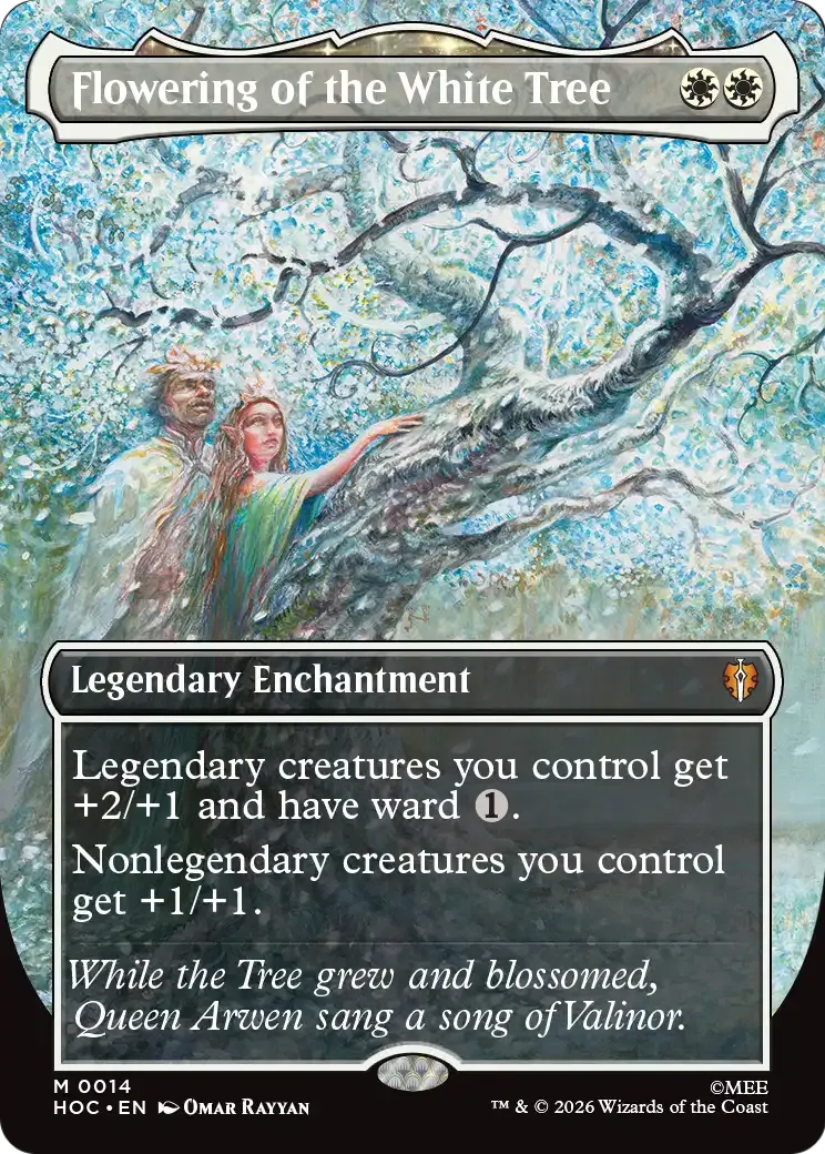 Flowering of the White Tree — The Hobbit Eternal — Magic: The Gathering