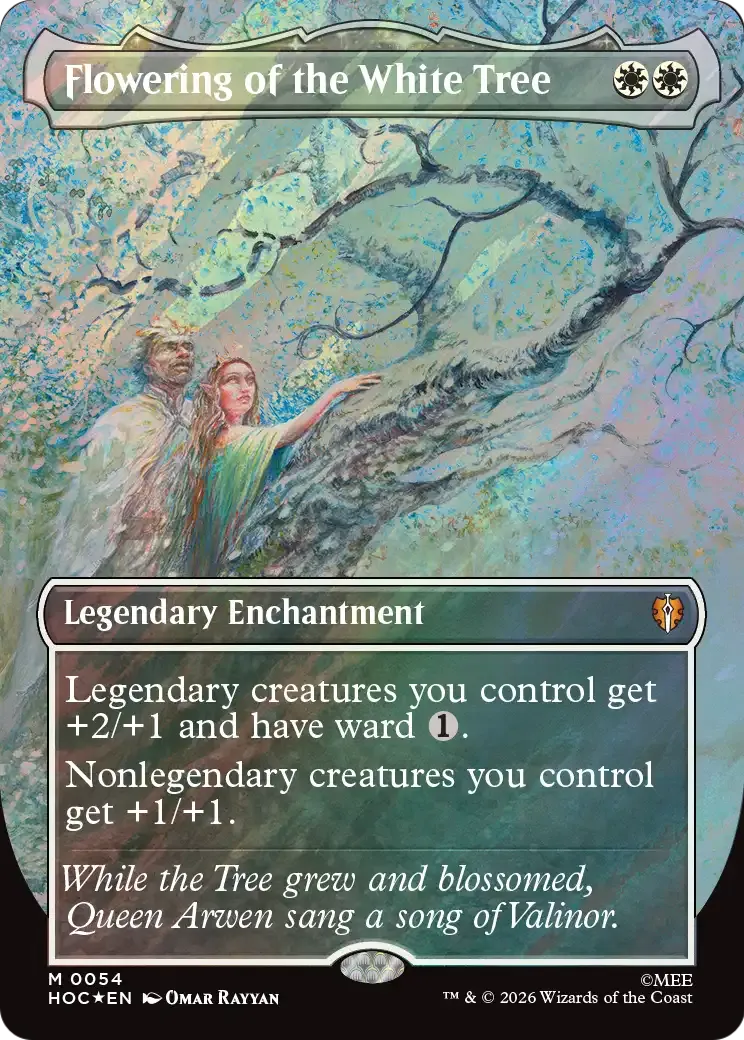 Flowering of the White Tree — The Hobbit Eternal — Magic: The Gathering