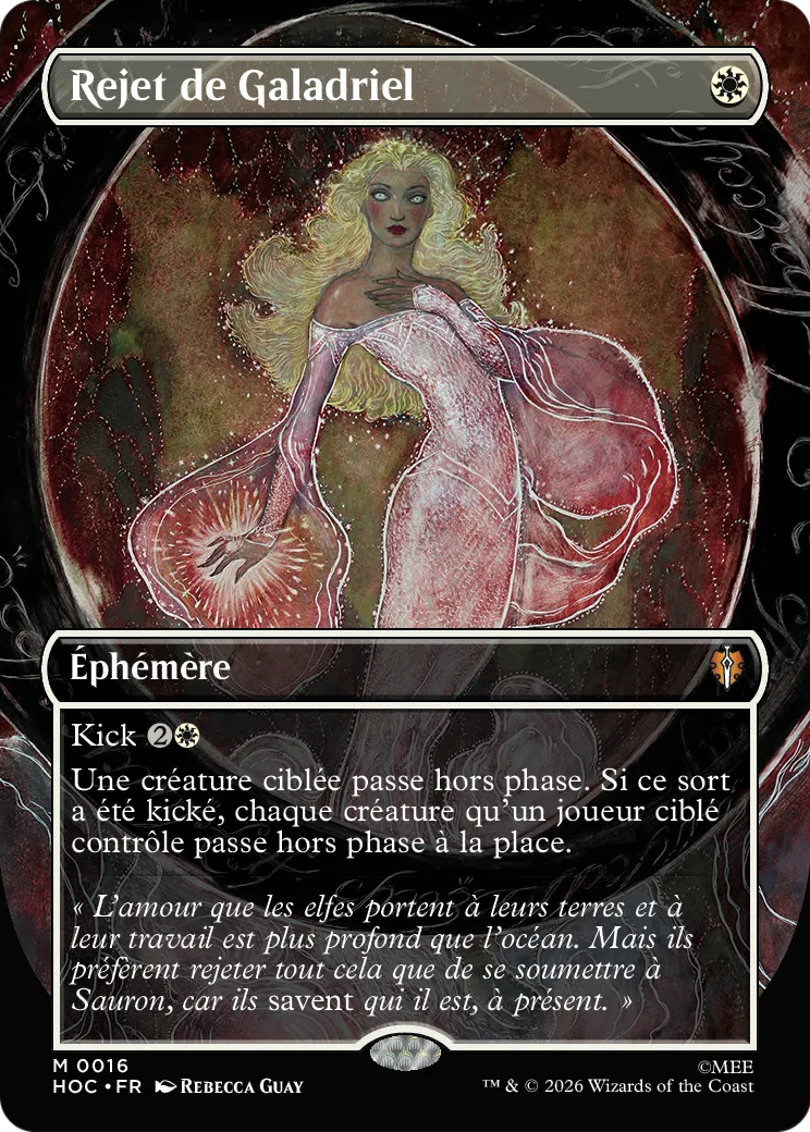Rejet de Galadriel — The Hobbit Eternal — Magic: The Gathering