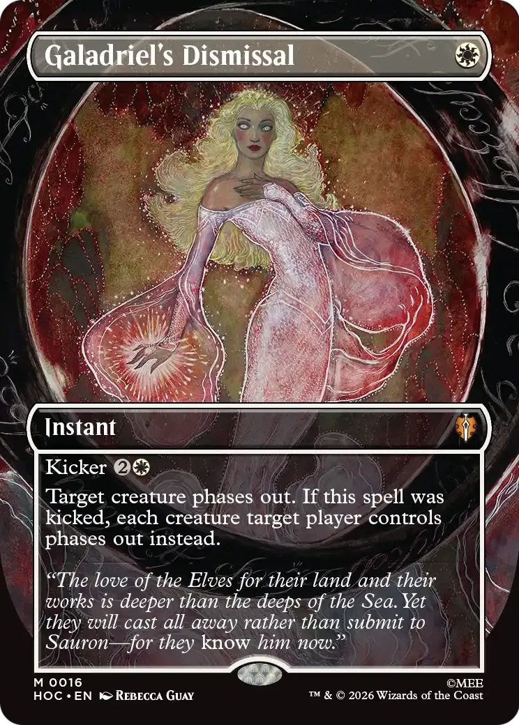 Galadriel's Dismissal — The Hobbit Eternal — Magic: The Gathering