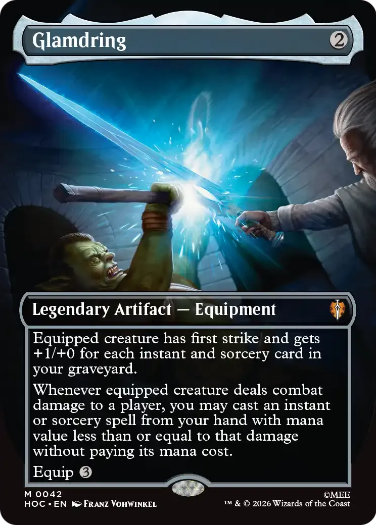 Glamdring — The Hobbit Eternal — Magic: The Gathering