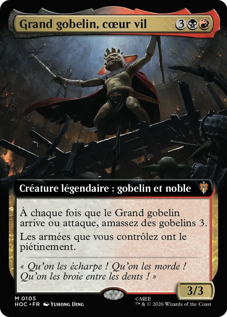 Grand gobelin, cœur vil — The Hobbit Eternal — Magic: The Gathering