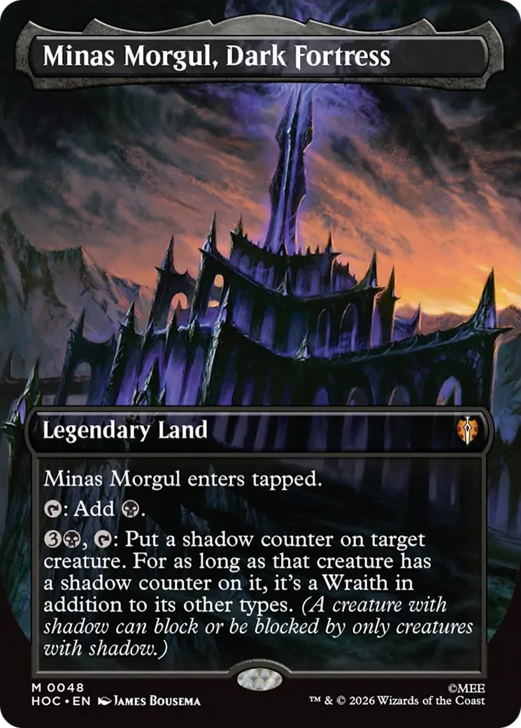 Minas Morgul, forteresse noire — The Hobbit Eternal — Magic: The Gathering