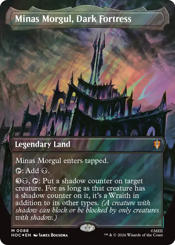Minas Morgul, Dark Fortress — The Hobbit Eternal — Magic: The Gathering