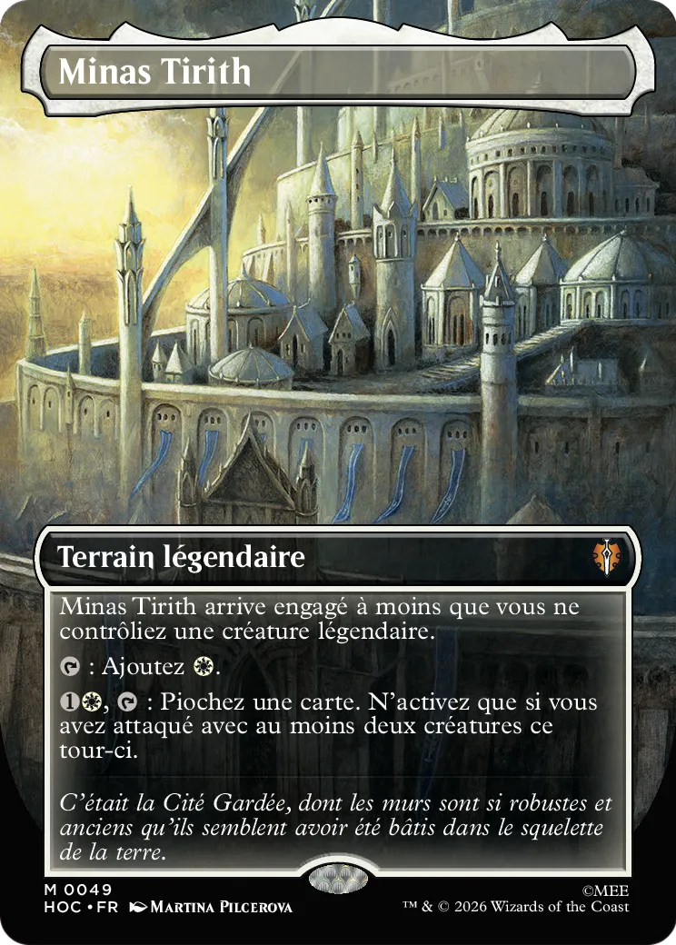 Minas Tirith — The Hobbit Eternal — Magic: The Gathering