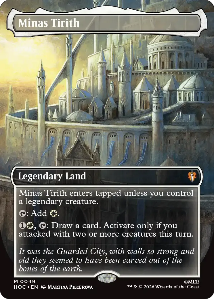 Minas Tirith — The Hobbit Eternal — Magic: The Gathering
