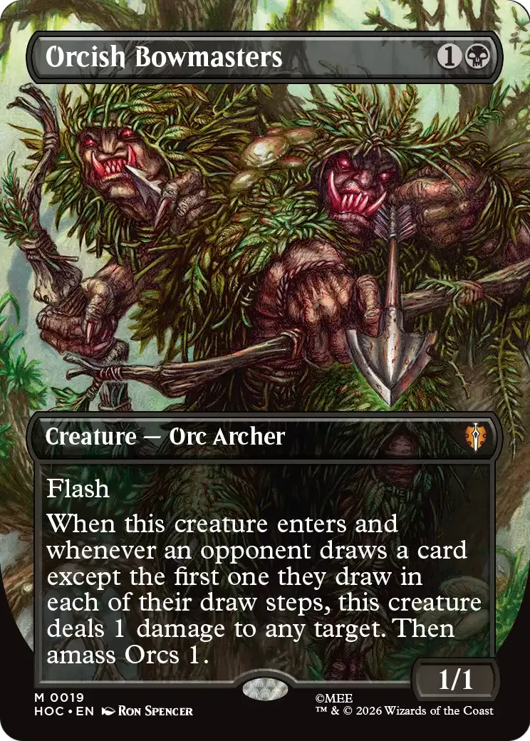 Orcish Bowmasters — The Hobbit Eternal — Magic: The Gathering